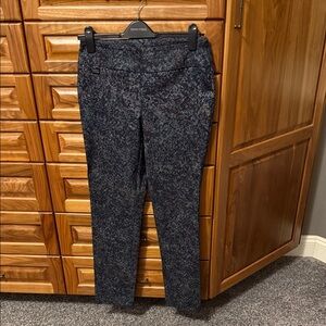 LISETTE Blue and Black Skinny Pants